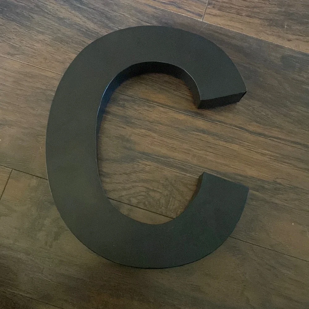 Metal Pottery Barn Letter C
